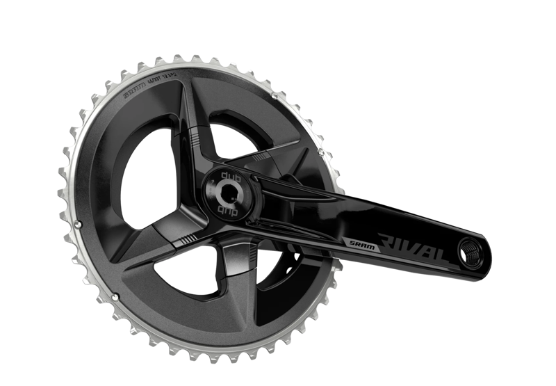 SRAM Rival DUB Crankset 170mm 48-35T BB not included-2